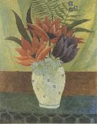 Henri Rousseau Lotus Flowers Sweden oil painting artist
